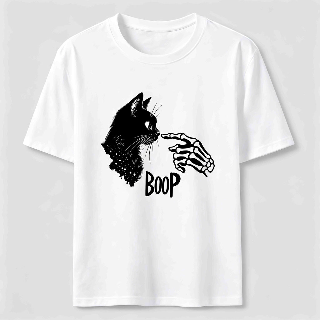 PetTaxClub Skeleton Hand Cat Boop Classic T-Shirt
