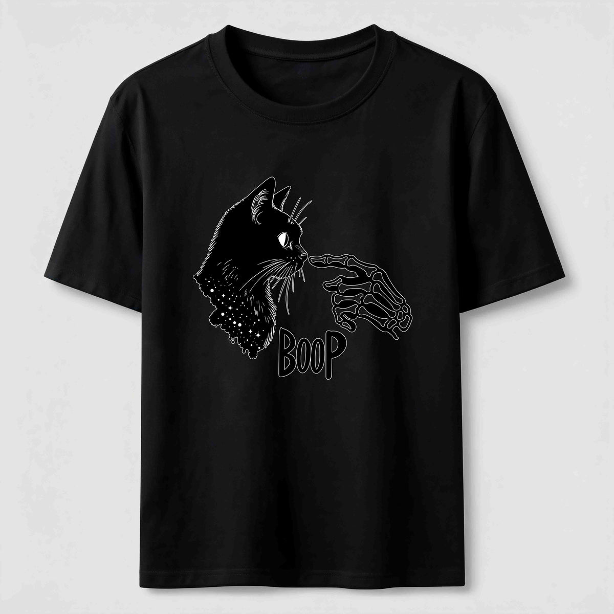 PetTaxClub Skeleton Hand Cat Boop Classic T-Shirt
