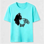 PetTaxClub Skeleton Hand Cat Boop Classic T-Shirt