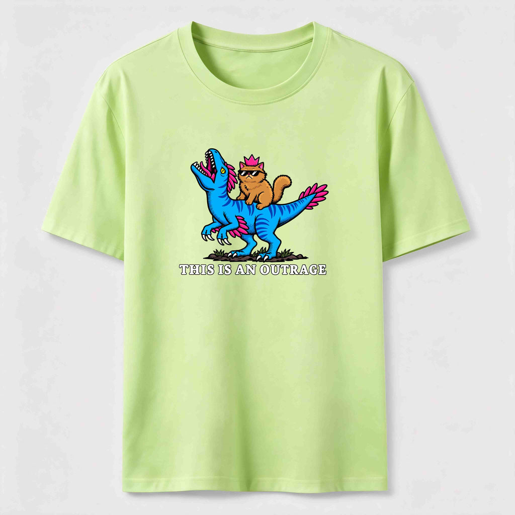 PetTaxClub Cat Riding Dinosaur Classic T-Shirt