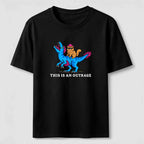 PetTaxClub Cat Riding Dinosaur Classic T-Shirt