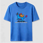 PetTaxClub Cat Riding Dinosaur Classic T-Shirt
