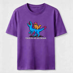 PetTaxClub Cat Riding Dinosaur Classic T-Shirt