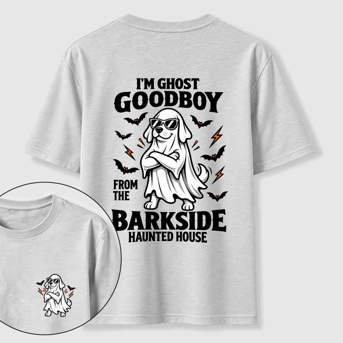 PetTaxClub Sunglasses-Wearing Ghost Dog Classic T-Shirt