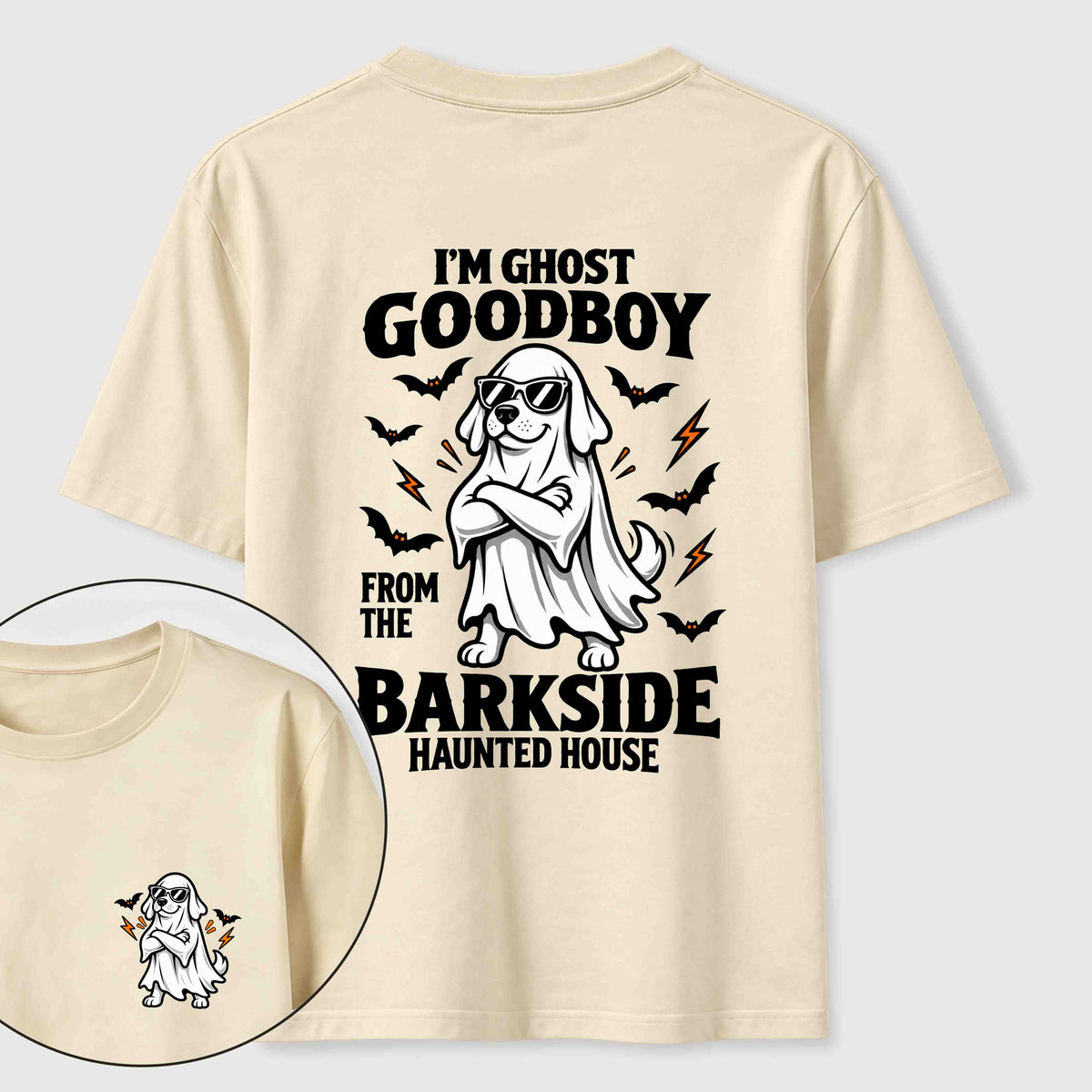 PetTaxClub Sunglasses-Wearing Ghost Dog Classic T-Shirt