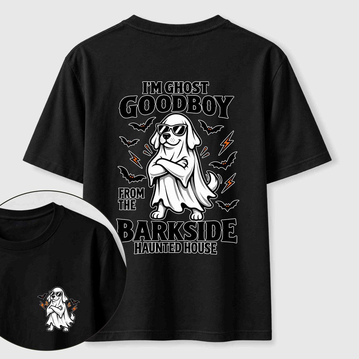 PetTaxClub Sunglasses-Wearing Ghost Dog Classic T-Shirt