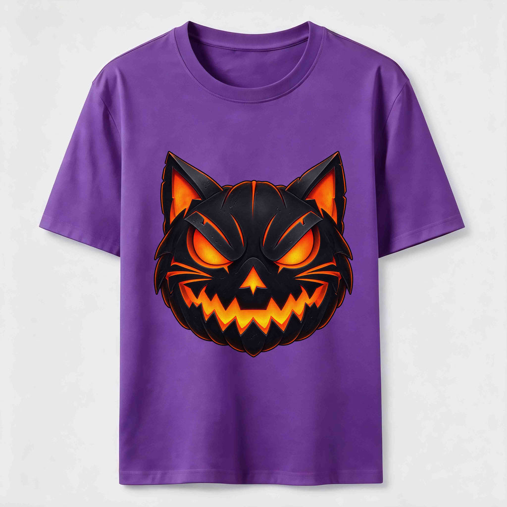 PetTaxClub Evil Pumpkin Cat Classic T-Shirt