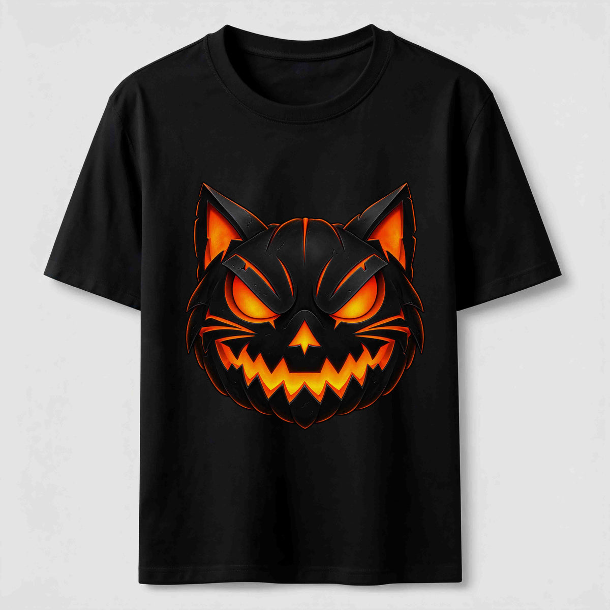 PetTaxClub Evil Pumpkin Cat Classic T-Shirt