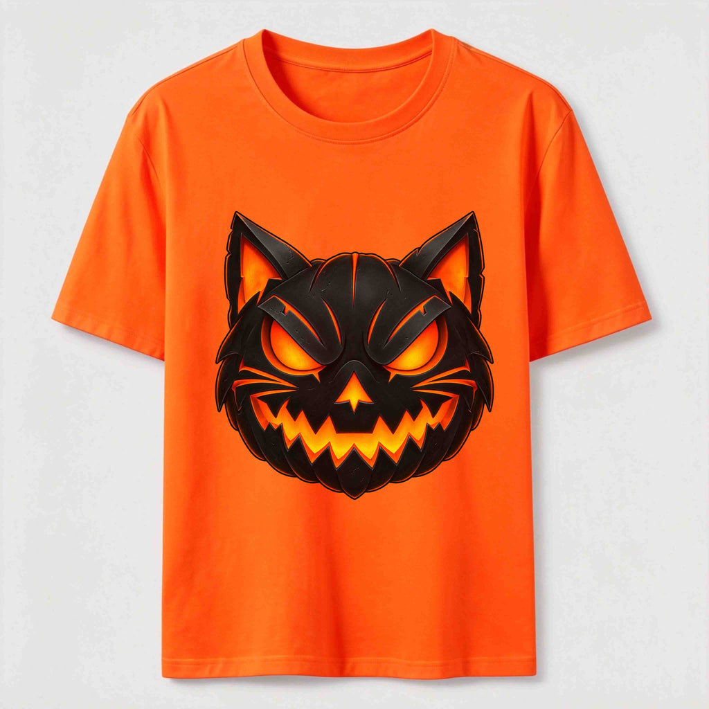 PetTaxClub Evil Pumpkin Cat Classic T-Shirt