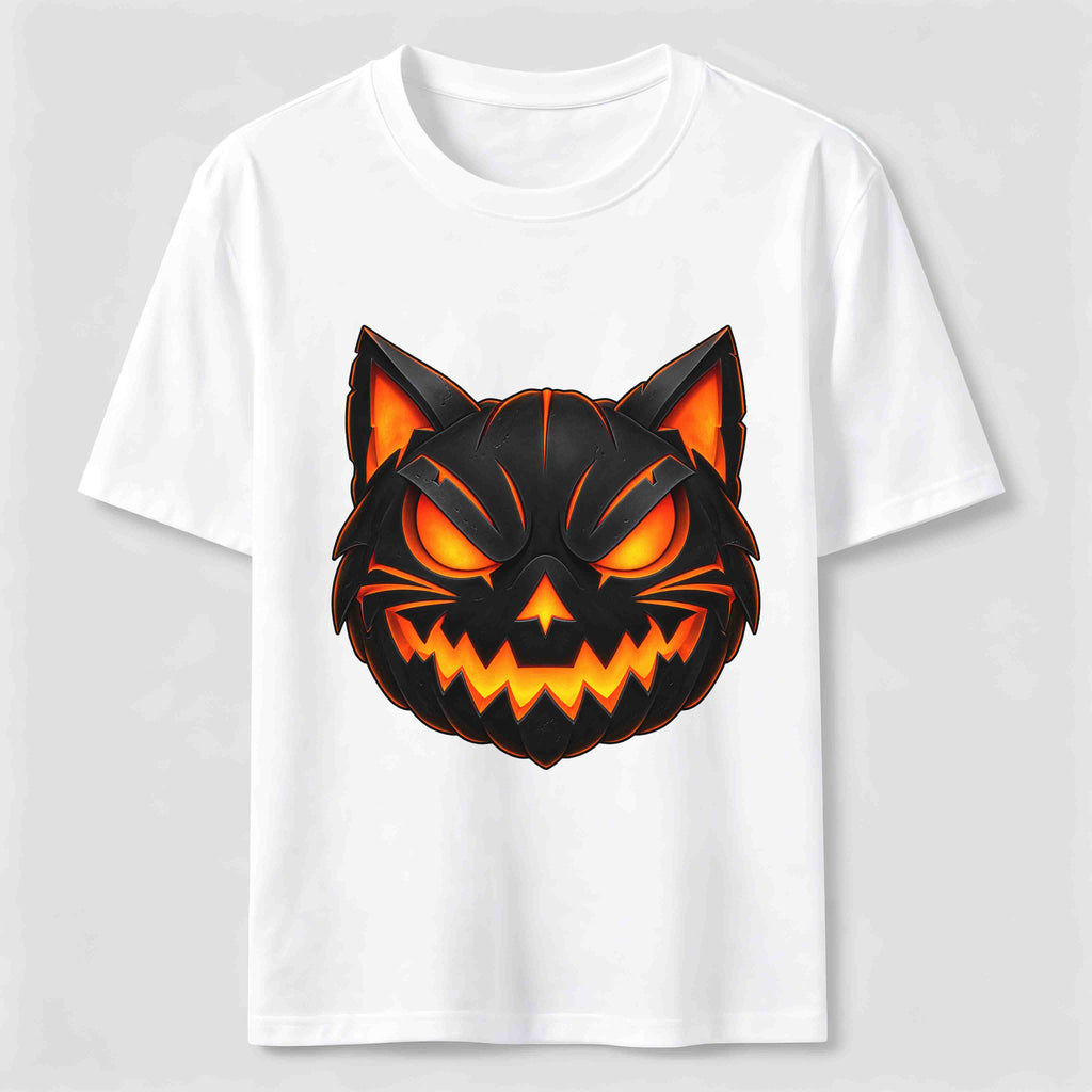 PetTaxClub Evil Pumpkin Cat Classic T-Shirt
