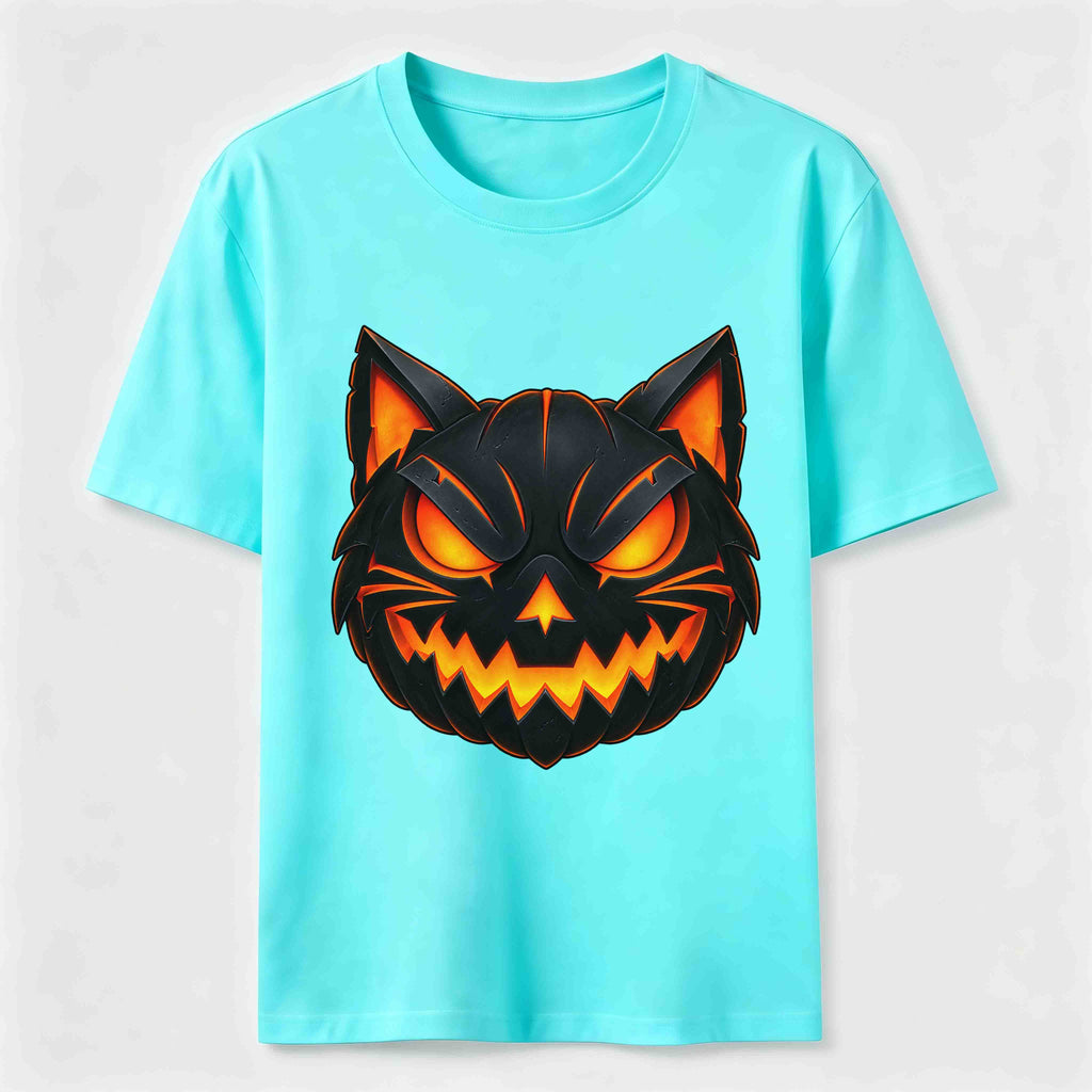 PetTaxClub Evil Pumpkin Cat Classic T-Shirt