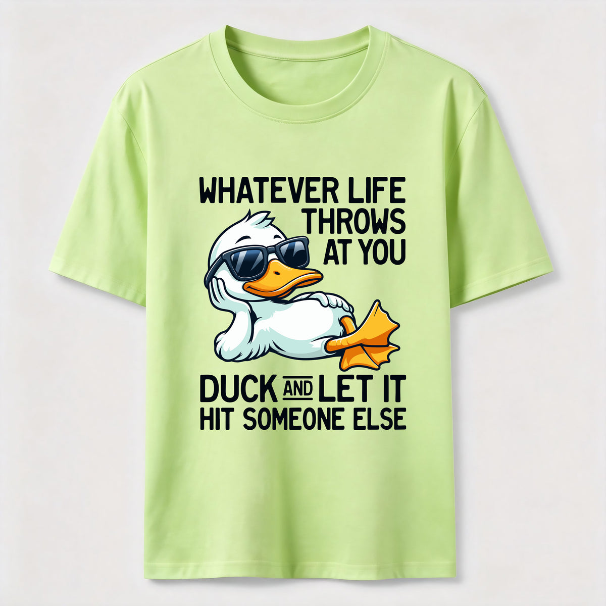 PetTaxClub Whatever Life Throws Duck Classic T-Shirt