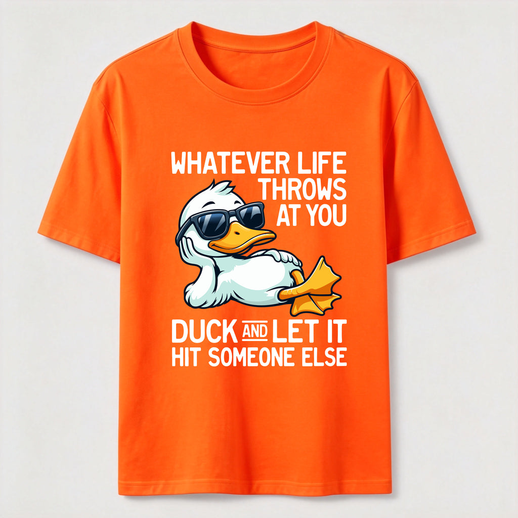 PetTaxClub Whatever Life Throws Duck Classic T-Shirt