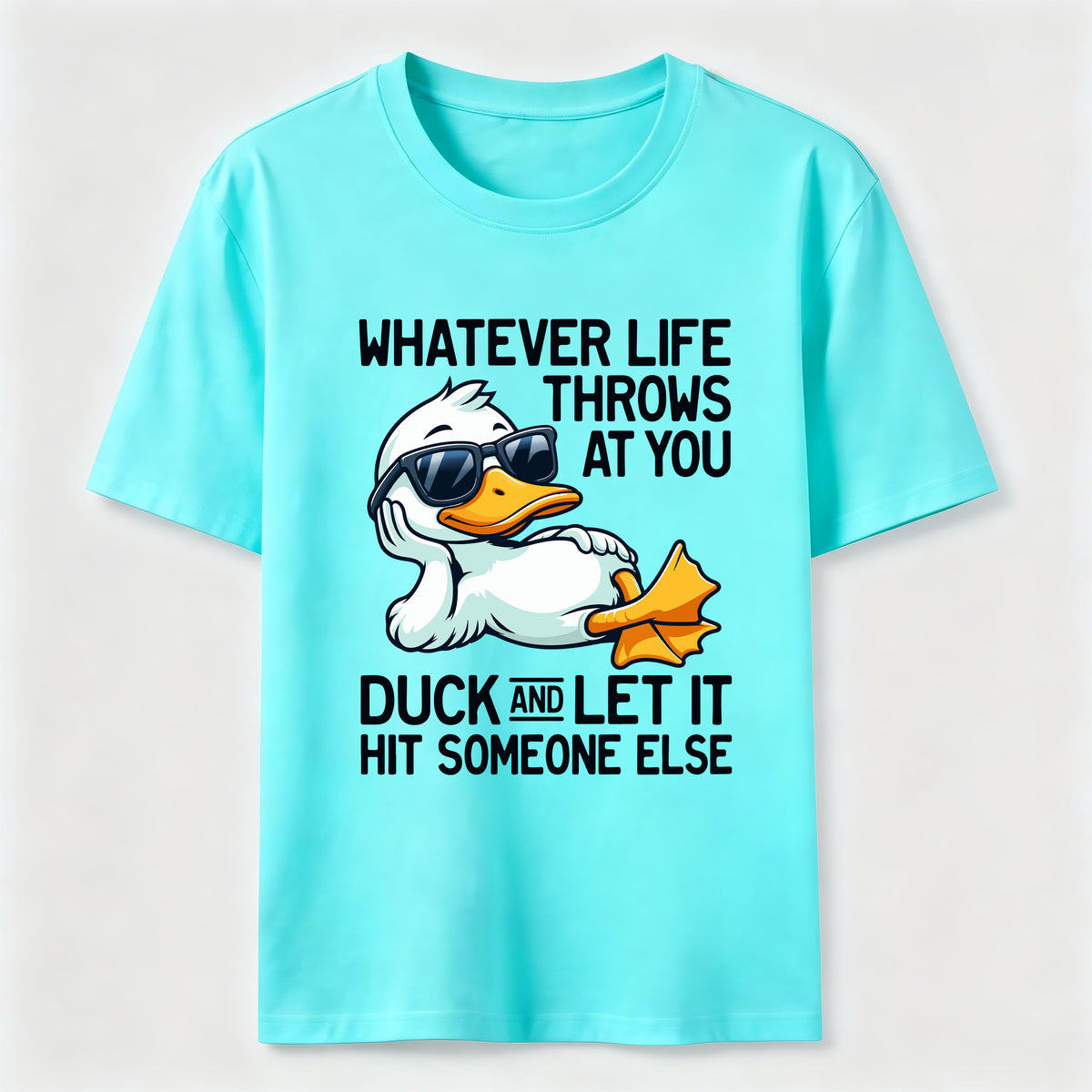 PetTaxClub Whatever Life Throws Duck Classic T-Shirt