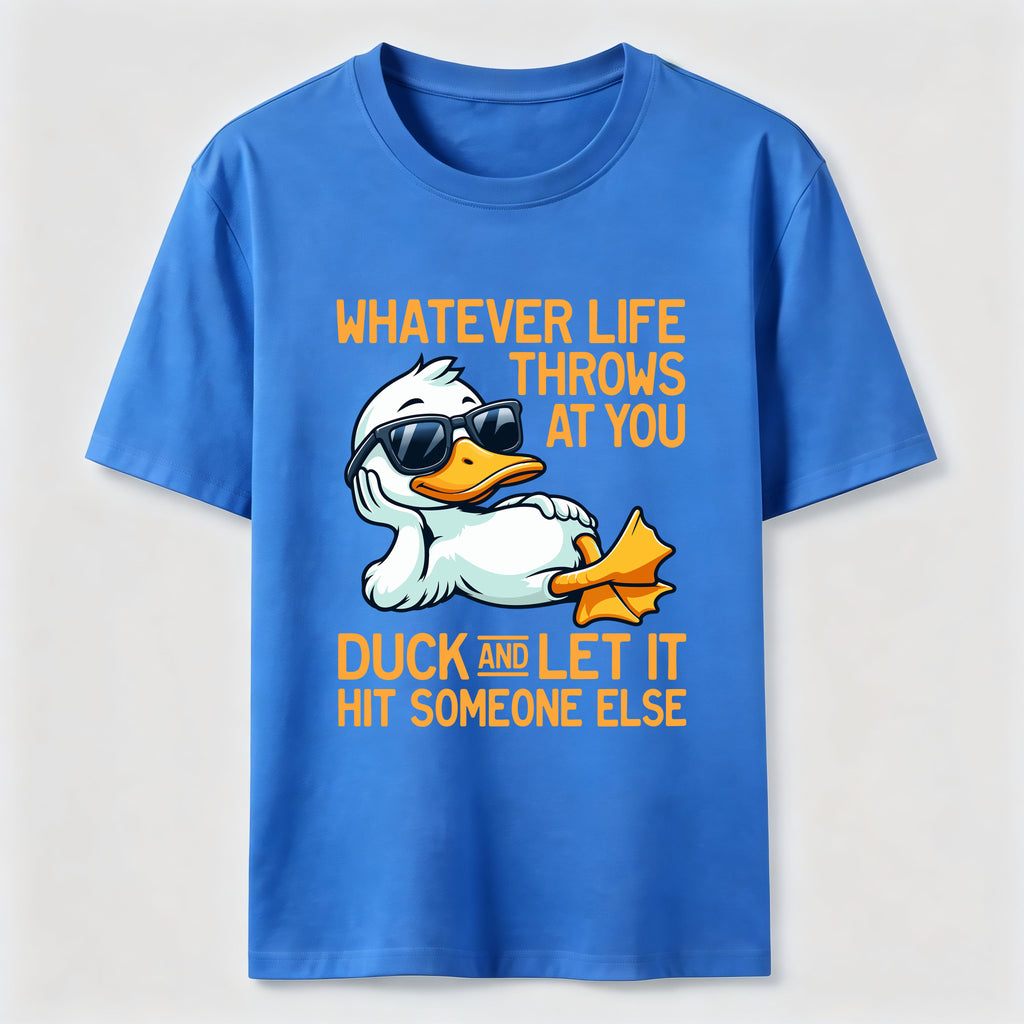 PetTaxClub Whatever Life Throws Duck Classic T-Shirt