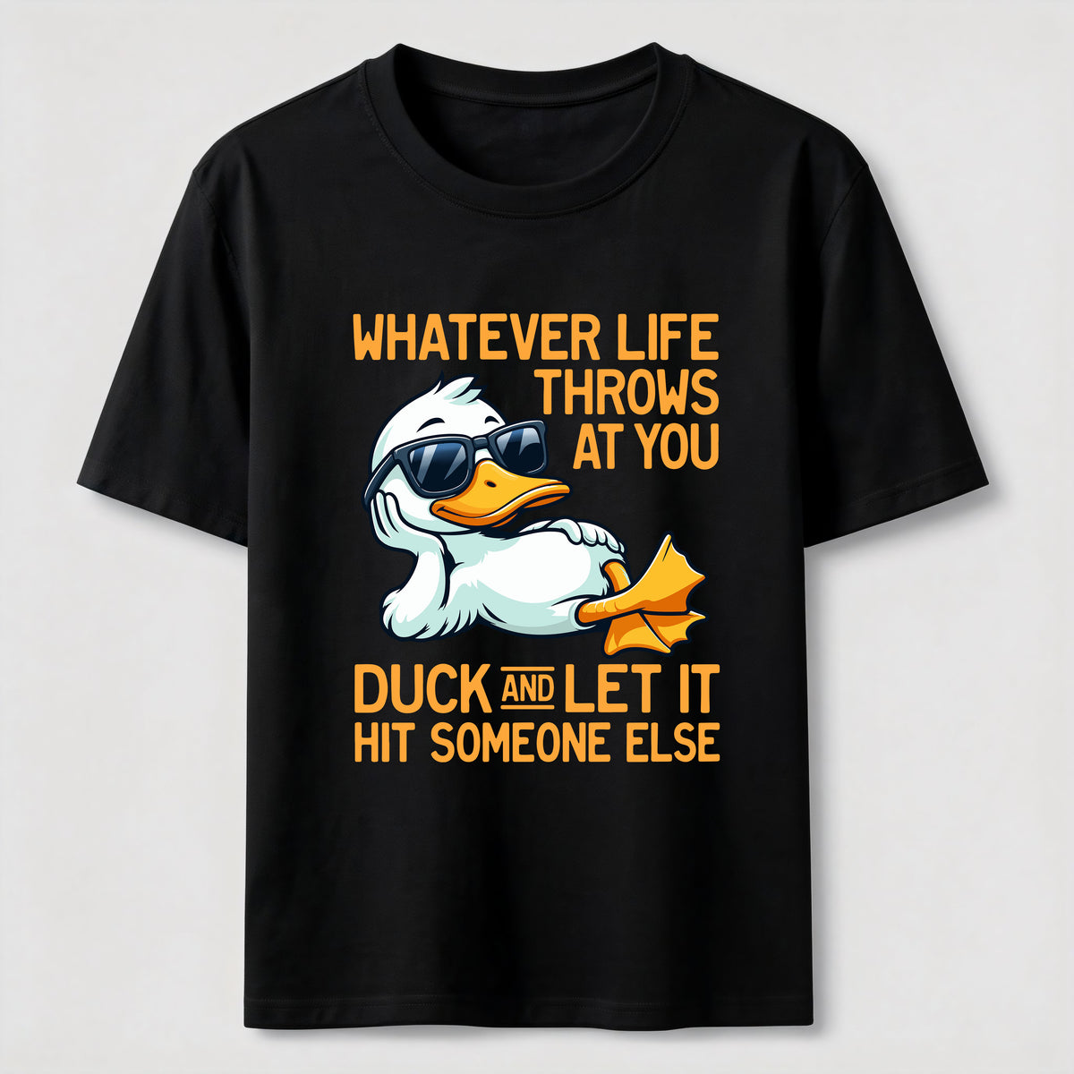 PetTaxClub Whatever Life Throws Duck Classic T-Shirt
