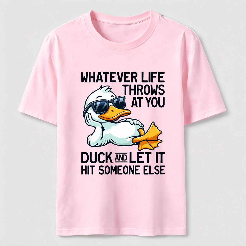 PetTaxClub Whatever Life Throws Duck Classic T-Shirt