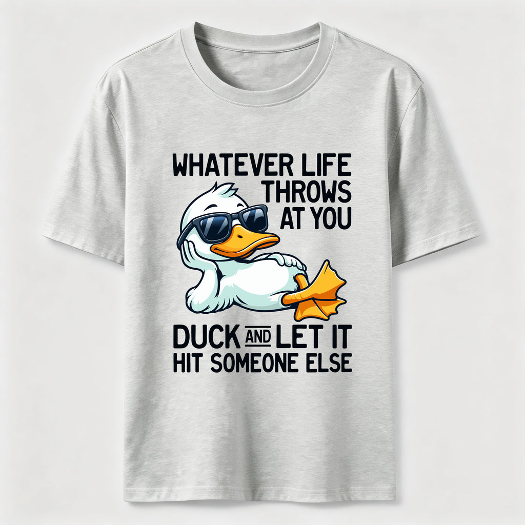 PetTaxClub Whatever Life Throws Duck Classic T-Shirt