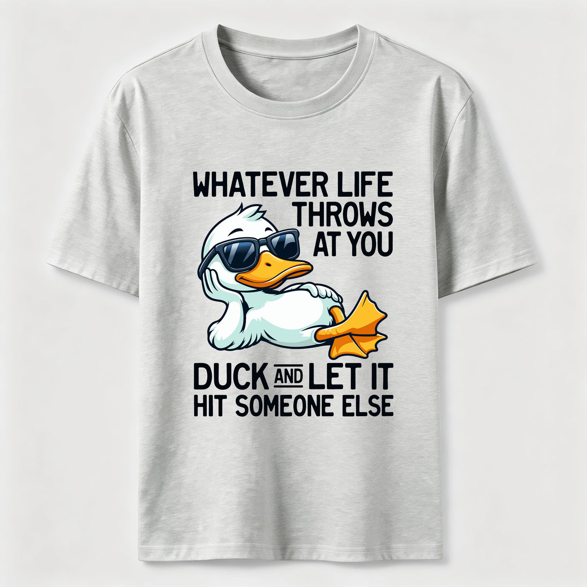 PetTaxClub Whatever Life Throws Duck Classic T-Shirt