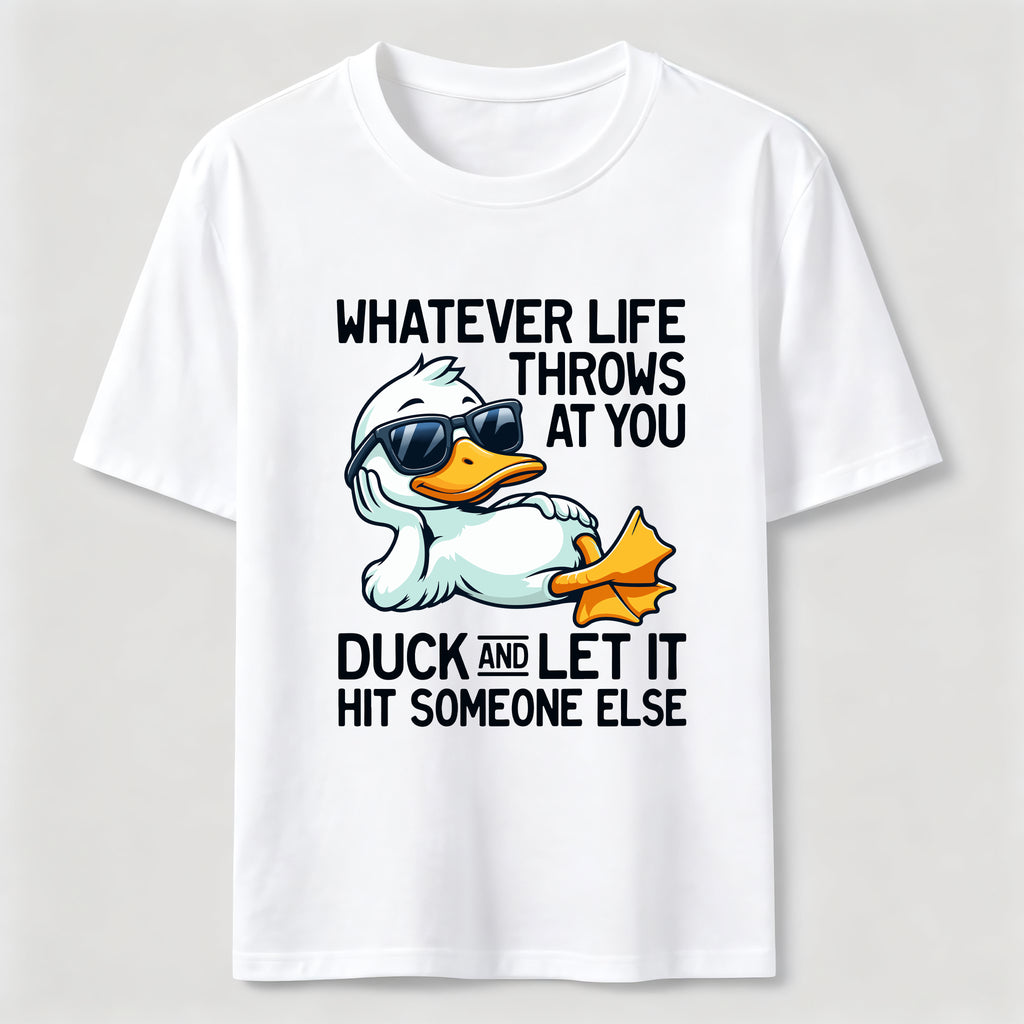 PetTaxClub Whatever Life Throws Duck Classic T-Shirt