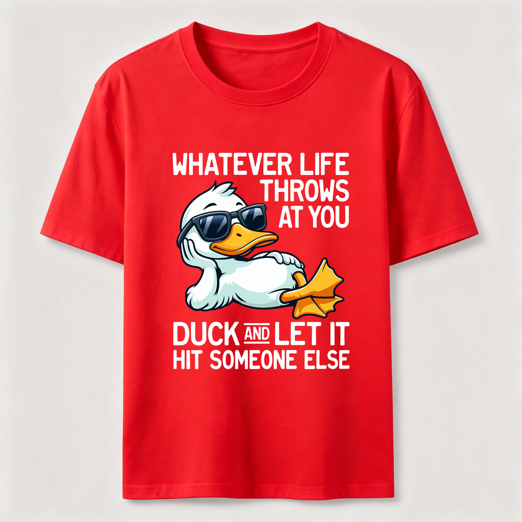 PetTaxClub Whatever Life Throws Duck Classic T-Shirt