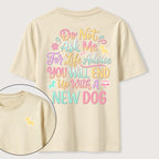 PetTaxClub Ask Me for Life Advice New Dog Classic T-Shirt (Two Sided Print)