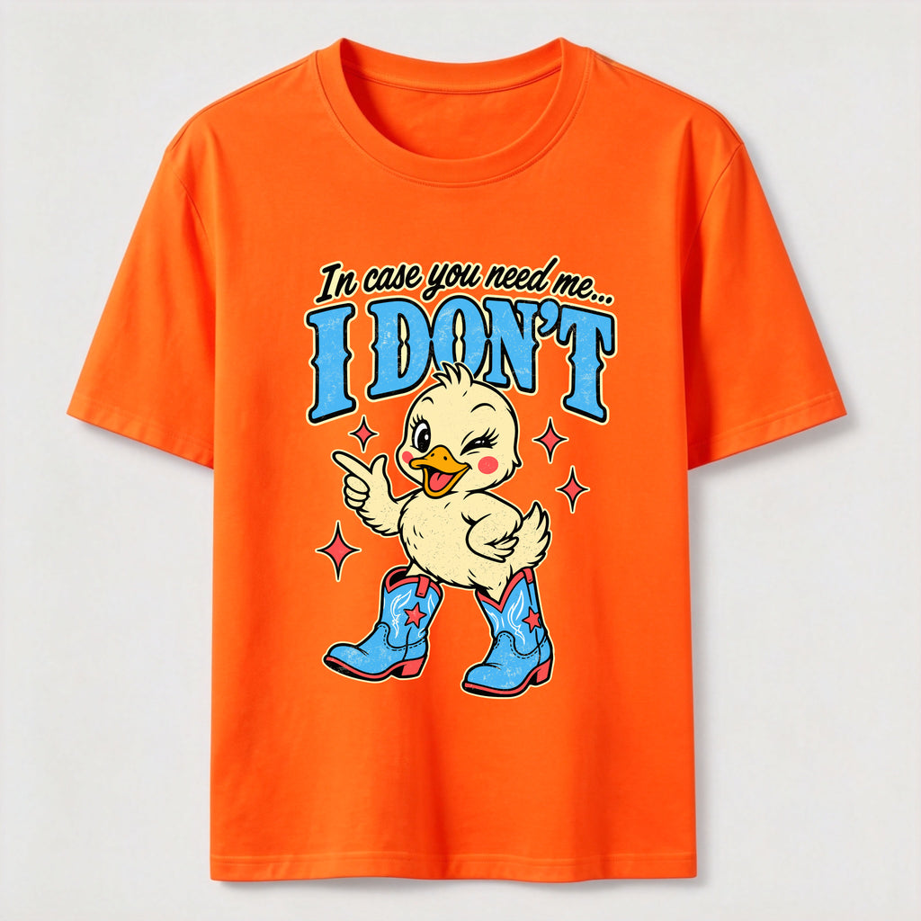 PetTaxClub In Case You Need Me Duck Classic T-Shirt