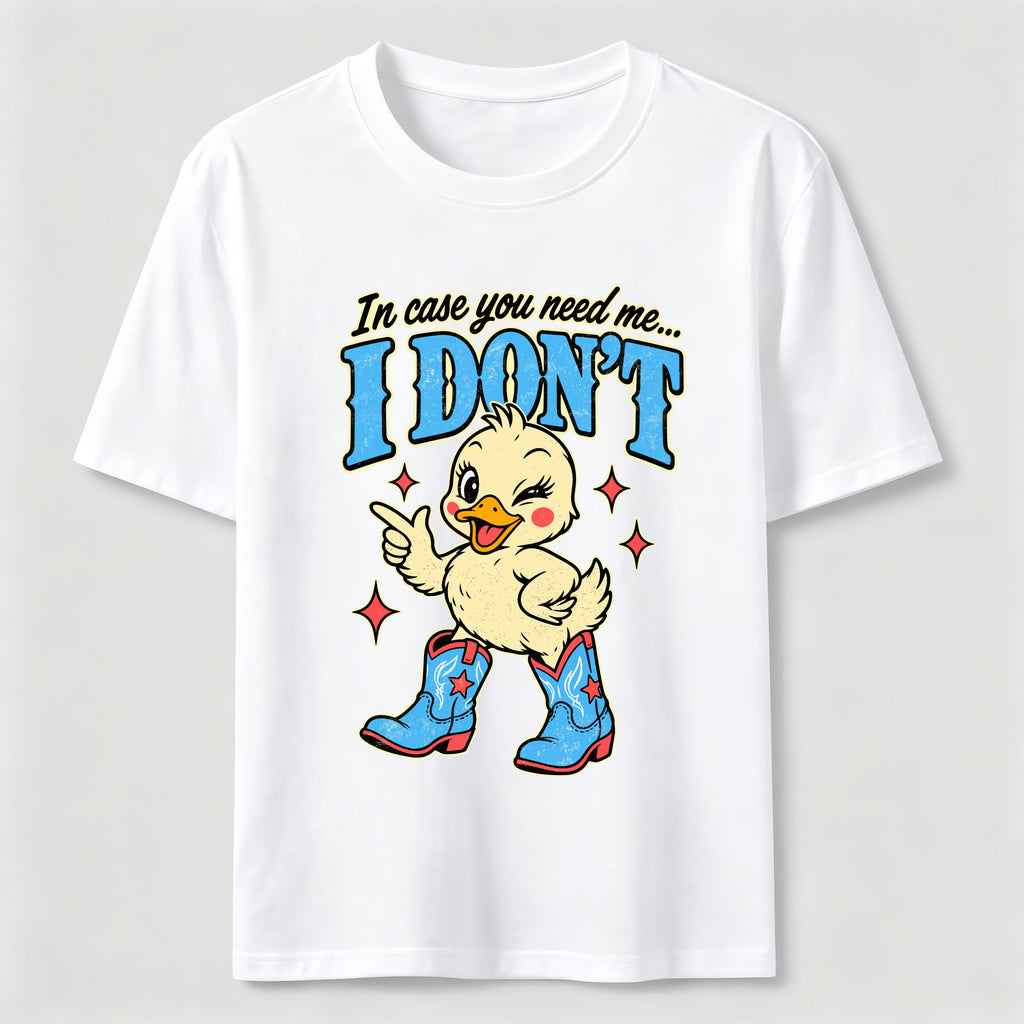 PetTaxClub In Case You Need Me Duck Classic T-Shirt