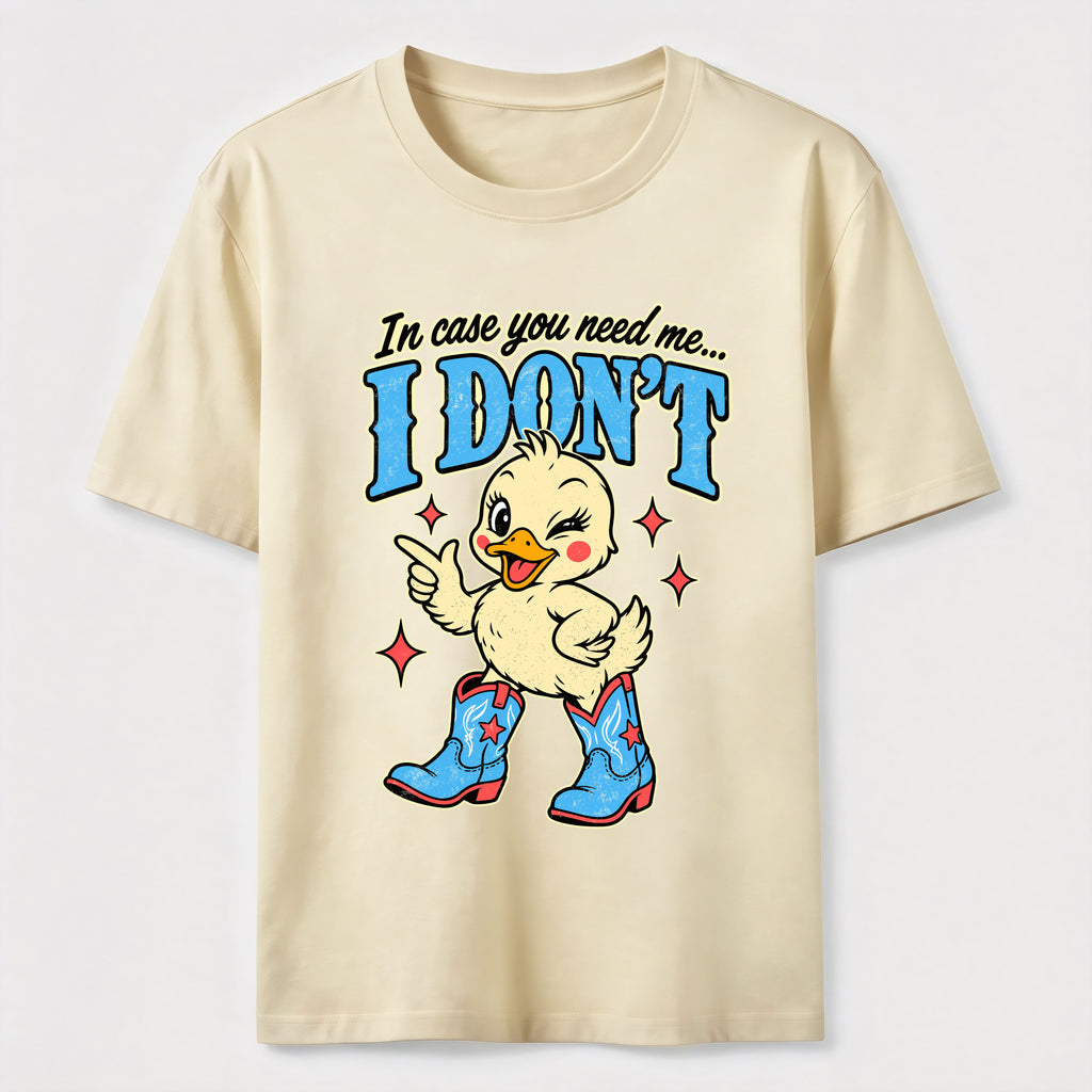 PetTaxClub In Case You Need Me Duck Classic T-Shirt