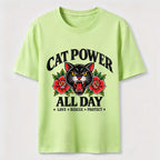 PetTaxClub Cat Power All Day Classic T-Shirt
