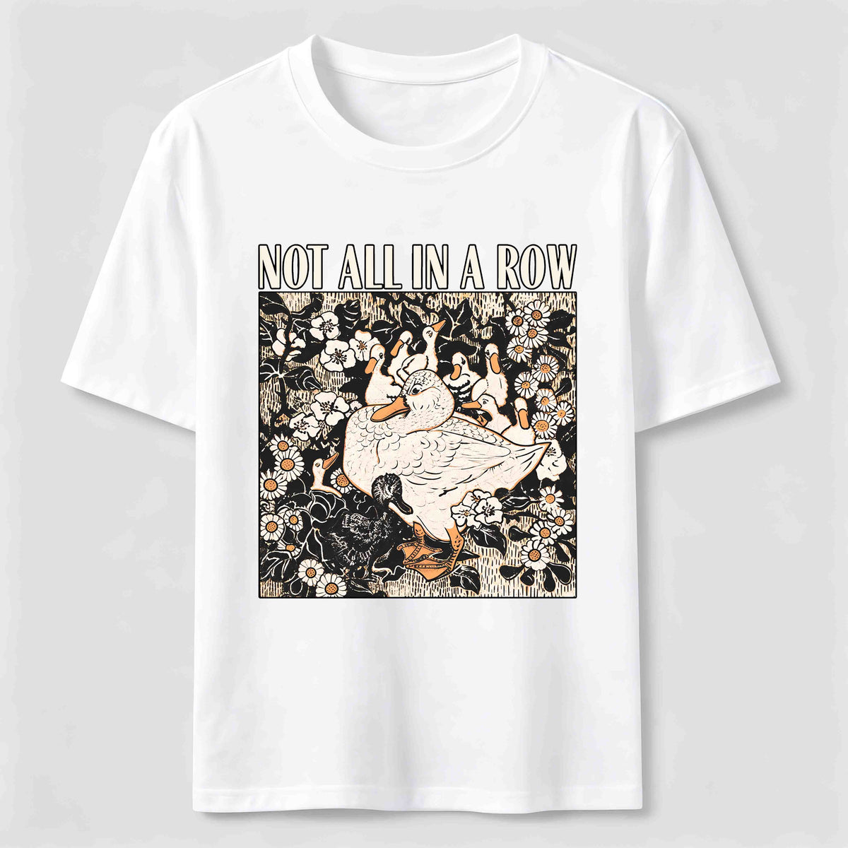 PetTaxClub Floral Duck Classic T-Shirt