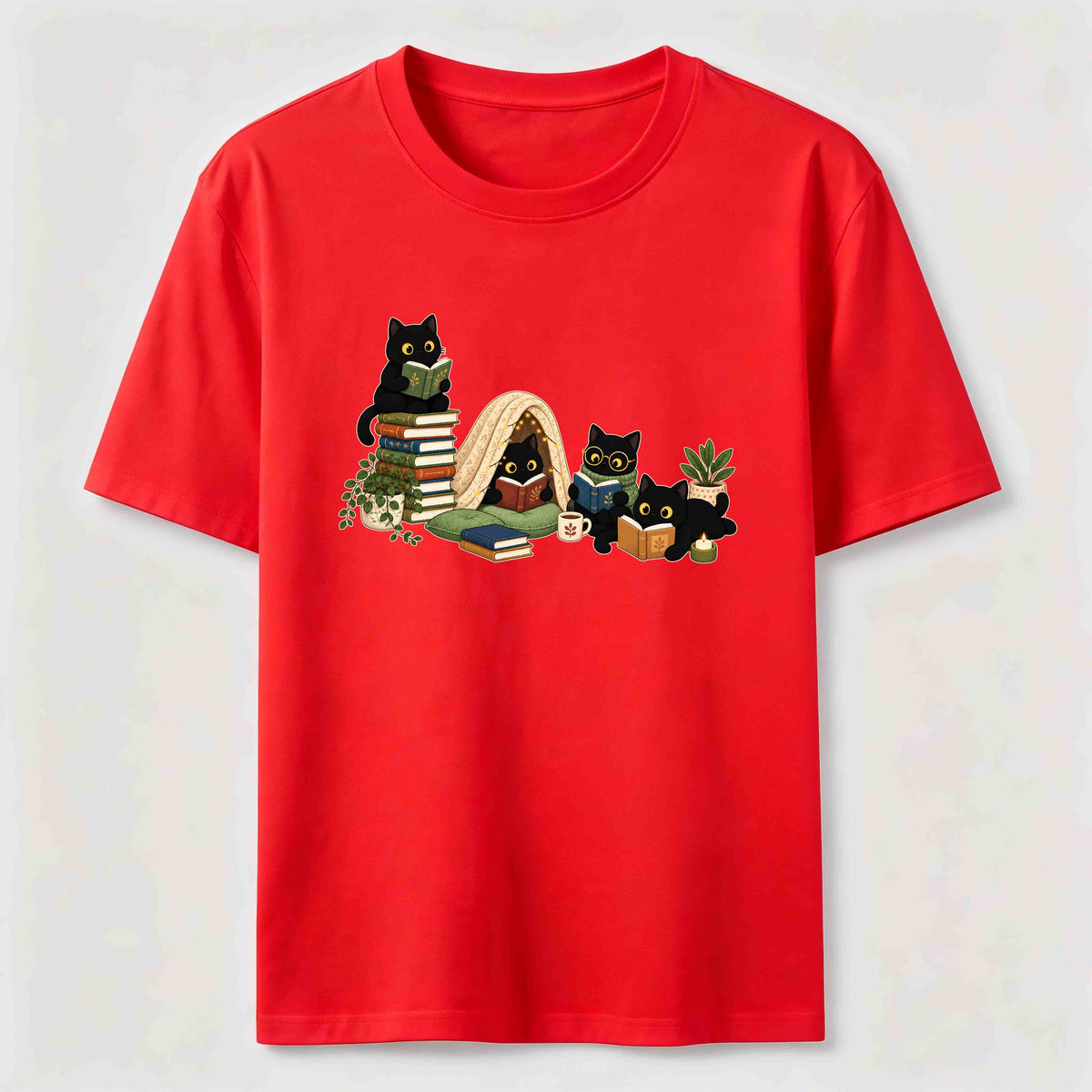 PetTaxClub Reading Cats Classic T-Shirt