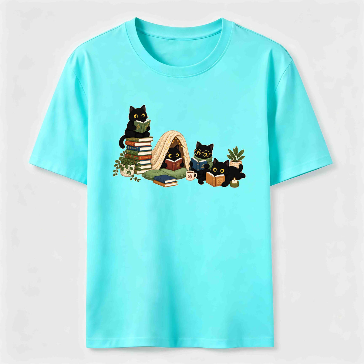 PetTaxClub Reading Cats Classic T-Shirt