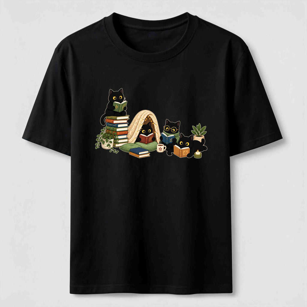 PetTaxClub Reading Cats Classic T-Shirt