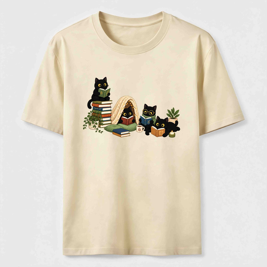 PetTaxClub Reading Cats Classic T-Shirt