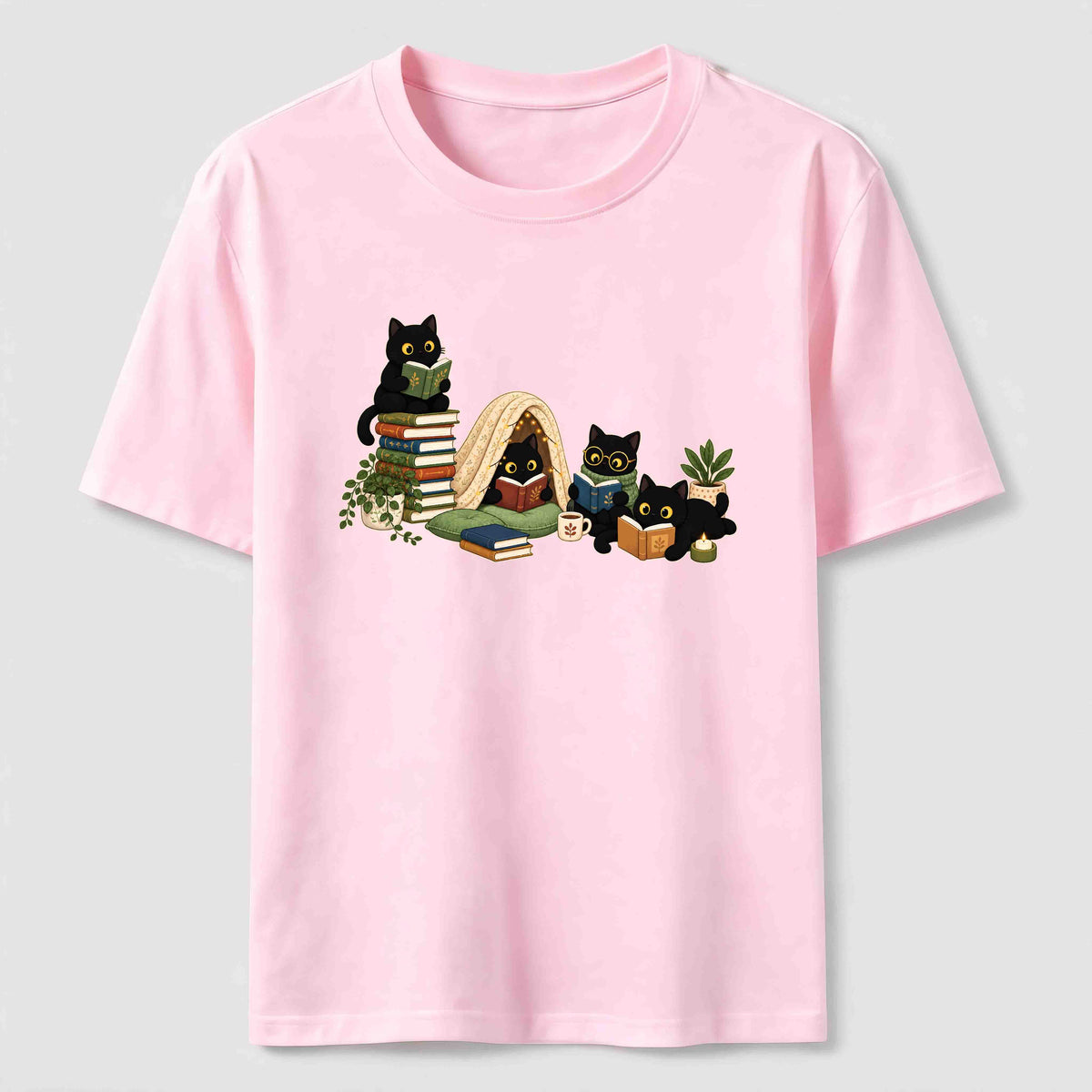 PetTaxClub Reading Cats Classic T-Shirt