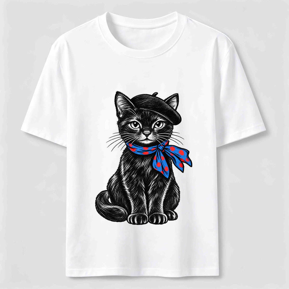 PetTaxClub Beret Cat Classic T-Shirt