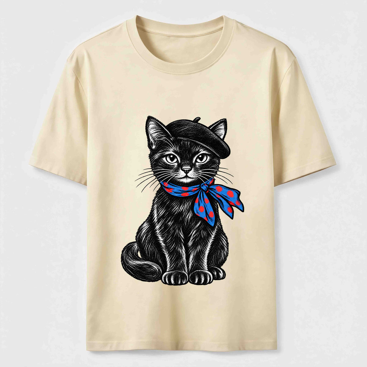 PetTaxClub Beret Cat Classic T-Shirt