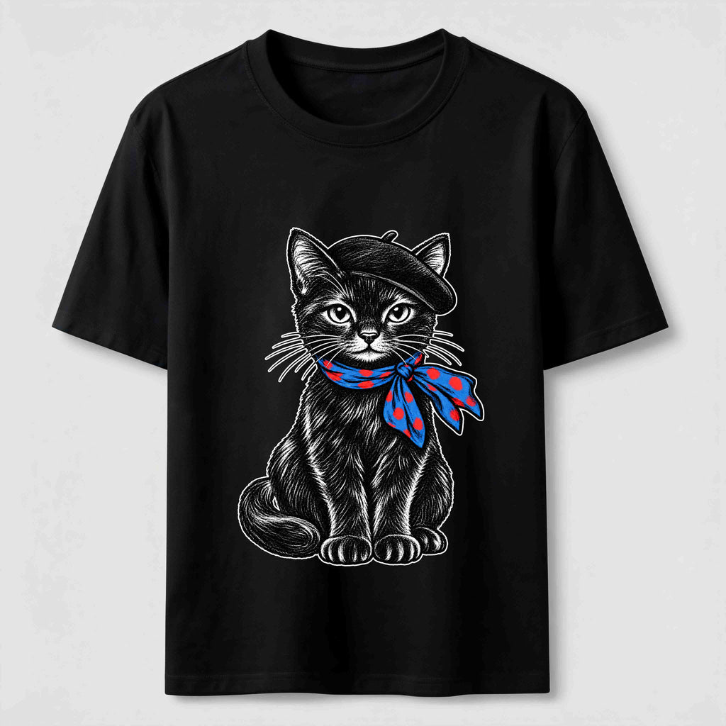 PetTaxClub Beret Cat Classic T-Shirt