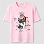 PetTaxClub Anatomy Of A Corgi Classic T-Shirt