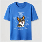 PetTaxClub Anatomy Of A Corgi Classic T-Shirt