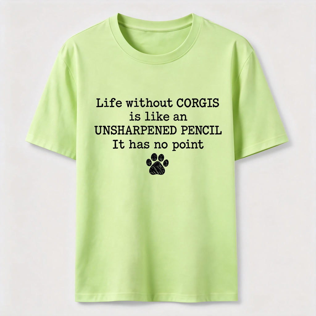 PetTaxClub Life Without Corgis Classic T-Shirt
