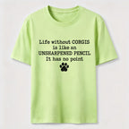 PetTaxClub Life Without Corgis Classic T-Shirt