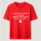 PetTaxClub Life Without Corgis Classic T-Shirt