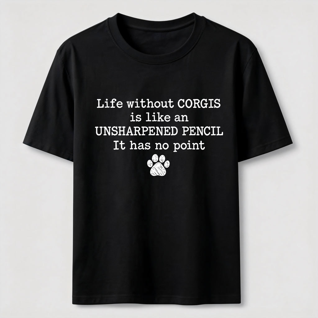 PetTaxClub Life Without Corgis Classic T-Shirt