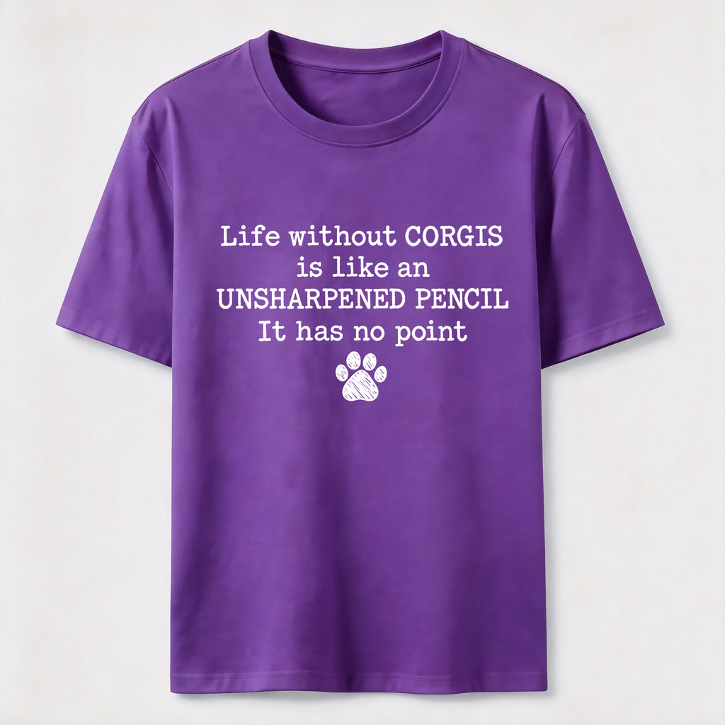 PetTaxClub Life Without Corgis Classic T-Shirt