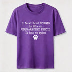 PetTaxClub Life Without Corgis Classic T-Shirt
