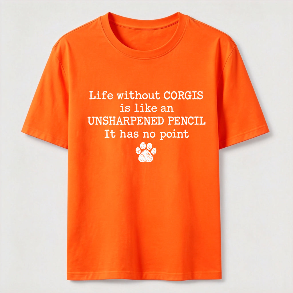 PetTaxClub Life Without Corgis Classic T-Shirt