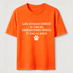 PetTaxClub Life Without Corgis Classic T-Shirt