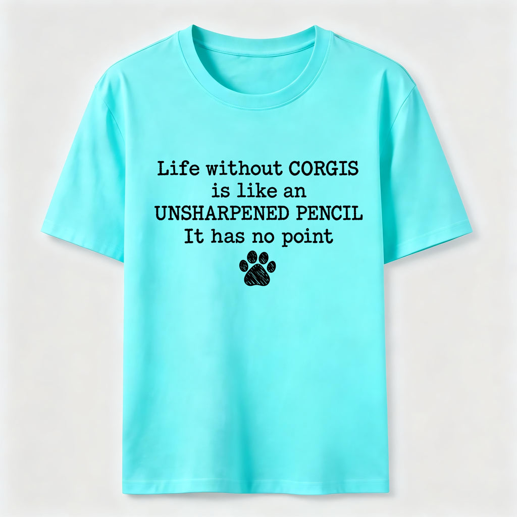 PetTaxClub Life Without Corgis Classic T-Shirt